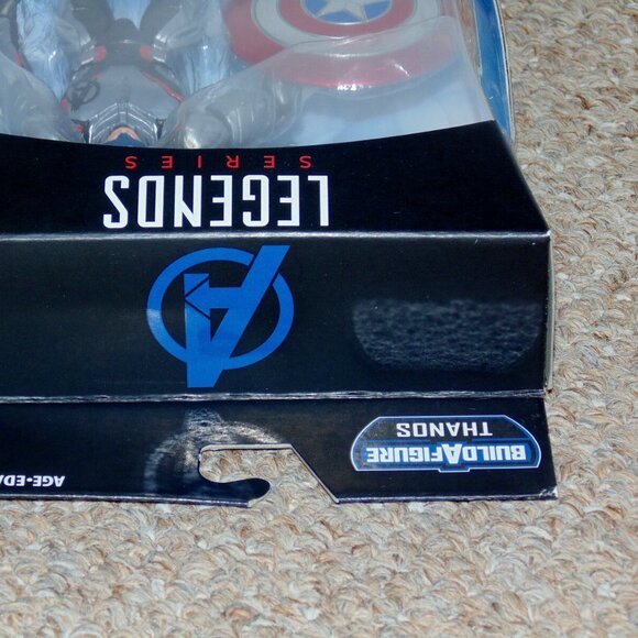 2018 Hasbro Marvel Legends Quantum Suit Captain America MIB Brand New BAF Thanos - Picture 8 of 10